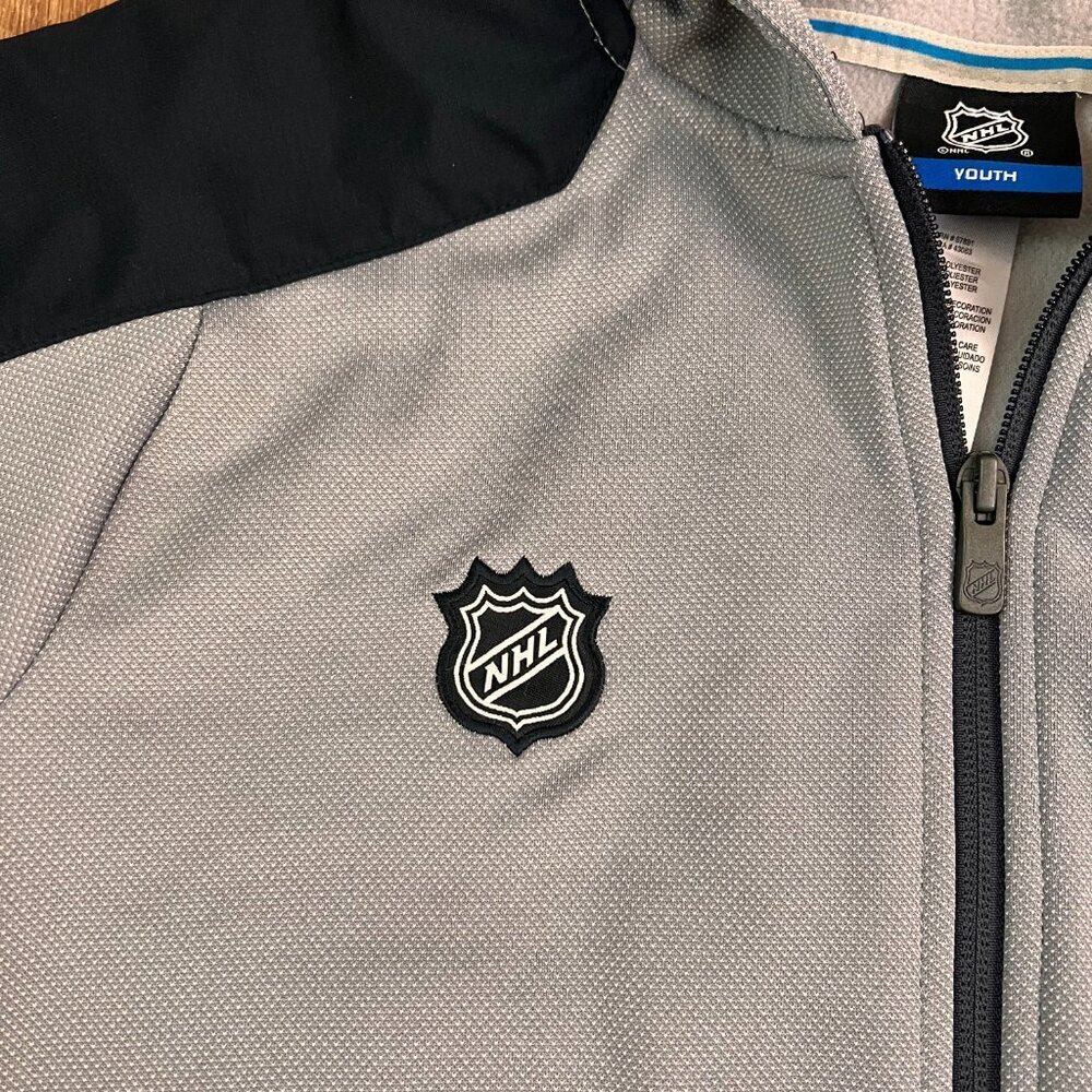 NHL Pittsburg Penguins Hockey Hooded Jacket Youth Size L (14/16) - Picture 4 of 12